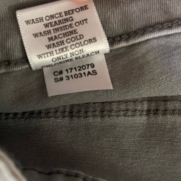 Altar'd State Womens Size M Gray Button Up Denim Cargo Mini Skirt - Picture 7 of 7